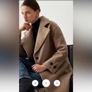 Commense camel winter coat NWT size Medium